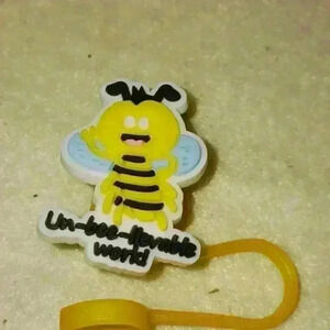 Silicone Reusable Straw Topper 10mm 0.4in